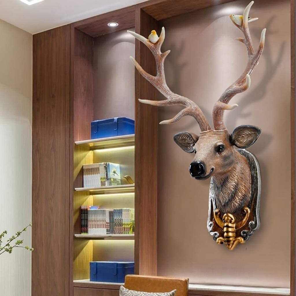 インテリア大きな鹿の角 大きな鹿壁掛けインテリア